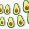 Big Dot of Happiness Hello Avocado Garland Banner, Fiesta-Themed Birthday Decorations Banner Backdrop, 30 Feet of Cord, 15 Double-Sided Green Avocados